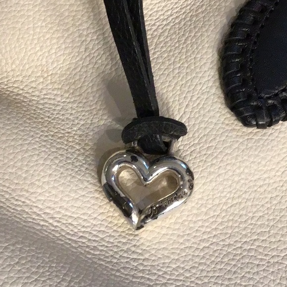 Brighton Ferrara black and white leather tote - Picture 5 of 15